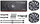 Ventilator PC Noctua NF-A14x25r G2 PWM, set 2x 140mm, chromax.black, i zi