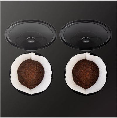 Aparat kafeje filter Krups KT 8501, 16 filxhanë, enë termike, argjendtë