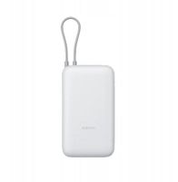 Karikues portativ Xiaomi 22.5W, 20000mAh, kabllo e integruar USB C, gri