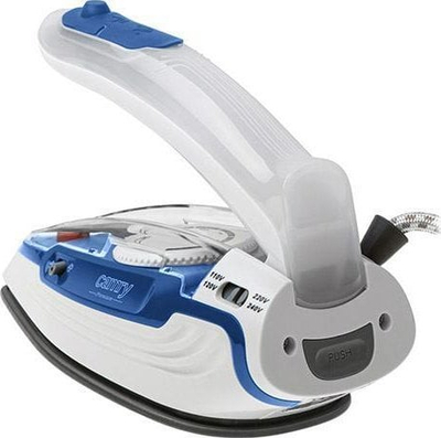 Hekur udhëtimi me avull Camry CR 5040, 1600W, rezervuar uji 80ml, blu bardhë
