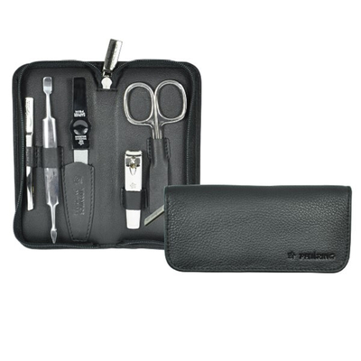 Set për manikyr Pfeilring Solingen kPF007, 5 pjesë, i zi