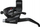 Levë frenash dhe marshe biçiklete Shimano ST EF41 L Ez Fire Plus, 3 shpejtësi, për timon të drejtë, e zezë
