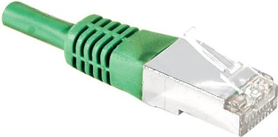 Kabllo rrjeti Telegärtner MP8 FS 600, RJ45 me RJ45, 0.5m, Cat7 SFTP, e gjelbër