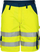 Shorta pune Engel Safety EN ISO 20471, klasa 1, masa 44, të verdha blu