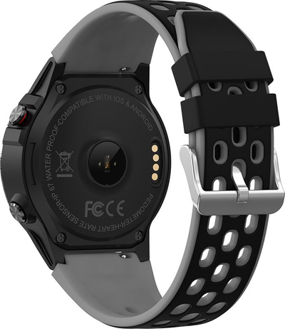 Ora e mençme Maxcom Fit FW47 Argon Lite, ekran 1.3", Bluetooth, e zezë