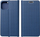 Këllëf libër Vennus Carbon për Xiaomi Redmi Note 12 4G, teksturë karbon, me magnet, blu