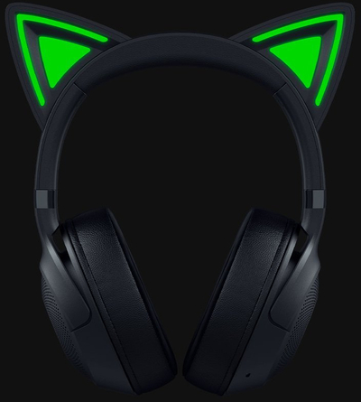 Kufje gaming Razer Kraken Kitty V2 BT, pa tela, Bluetooth 5.2, rozë