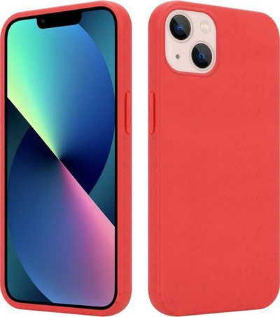 Mbulesë telefoni MX Eco për iPhone 15 Pro, TPU që tretet në natyrë, kundër fëshfështjes, e kuqe