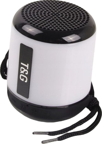 Kaltoparlant Bluetooth T&amp;G TG-156, 5W, LED, i bardhë