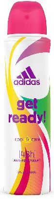 Sprej deodorant Adidas Get Ready for Her, 150 ml
