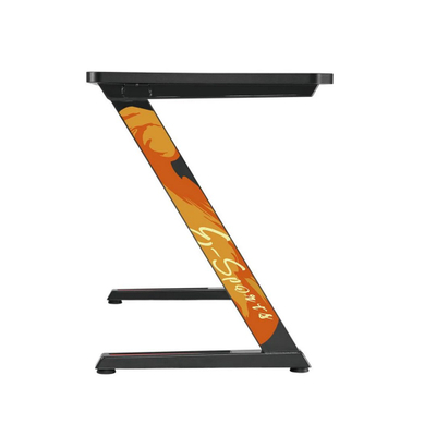 Tavolinë gaming NanoRS RS120, 120 x 60 cm, metal, e zezë
