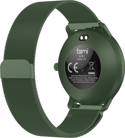 Ora inteligjente Bemi ARI, 1.3", Bluetooth, jeshile