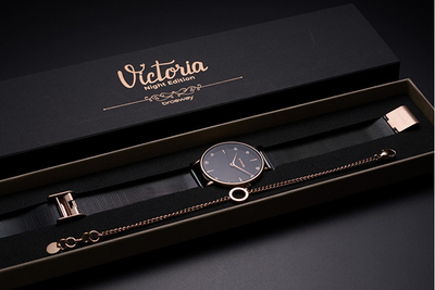 Set orë dore dhe byzylyk Brosway Victoria WVI16K