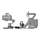 Modul fleks DJI Ronin 4D Flex, kabllo 2 m, transmetim 8K, i zi