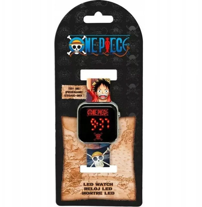 Детски часовник Kids Licensing One Piece, LED, шарен дизајн