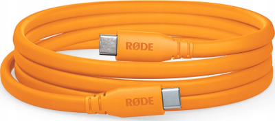 Kabllo USB C në USB C Rode SC17, 1.5m, portokalli