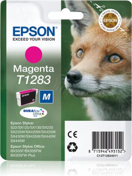 Ngjyrë për printer Epson DURABrite Ultra T1283 (C13T12834022), 3.5ml, vjollcë