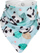 Përparëse-shall për bebe Akuku Panda Scarf, pambuk 100%, me kopsa, ngjyrë mente me panda
