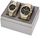 Set dhuratë Fossil His and Her Chronograph BQ2400SET, orë dore për meshkuj + orë dore për femra
