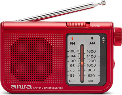 Radio xhepi Aiwa RS-55/RD, AM/FM, audio me cilësi të lartë, gri