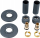 Set fshehës për radiator Vario Term Concealing Single Escutcheon 16xM22, për tuba PEX, grafit strukturor