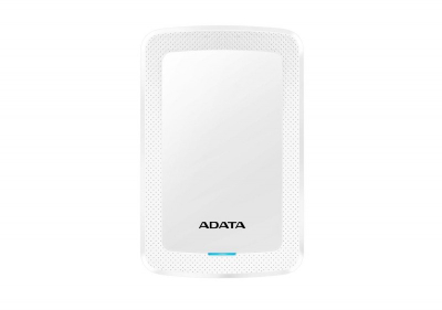 Надворешен тврдо диск ADATA HV300, 1TB, USB 3.1, бел