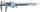 Kaliper digjital Gimex 216.128.N, 150 x 40mm, çelik inox, gri