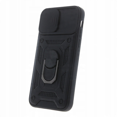 Kapak Defender Slide për Samsung S25, i fortë, i zi