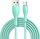 Kabllo Micro USB JoyRoom Bowling S-2030M8, 2.4A, 2m, jeshile
