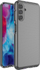 Këllëf telefoni Hurtel Spring Case për Samsung Galaxy A13 5G, xhel transparent, kornizë me ngjyra, i zi