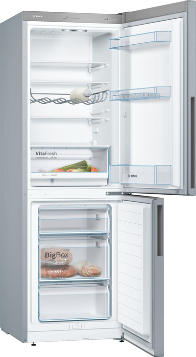 Frigorifer kombinë Bosch KGV33VLEA, 287L, LowFrost, inox