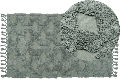 Tepih Beliani KARS, 80x150 cm, pambuk, jeshil