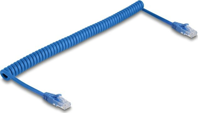 Kabllo rrjeti DeLOCK 90197, Cat6 UTP, 1.2m, blu