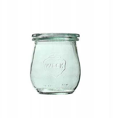Kavanoz tulipan Weck, 220ml, set me 12 copa, transparent