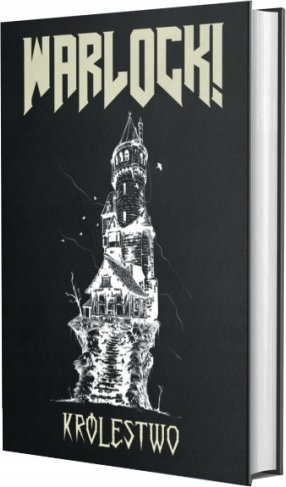 Libër RPG Hengal Warlock! Królestwo, zgjerim loje tavoline, kapak i fortë, i zi