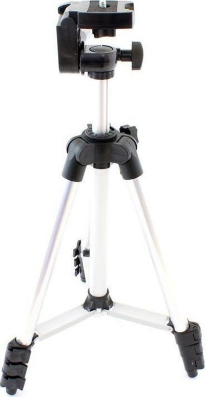 Tripod për kamera Gonga ST-310, alumin, 112 cm, ngjyrë argjendi