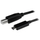 Kabllo printeri StarTech USB2CB1M, USB C me USB B, 1m, e zezë