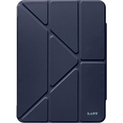 Mbulesë tablet LAUT Huex Folio për iPad 10.9\" 2022, rri si stand, me mbajtëse Apple Pencil, blu navy