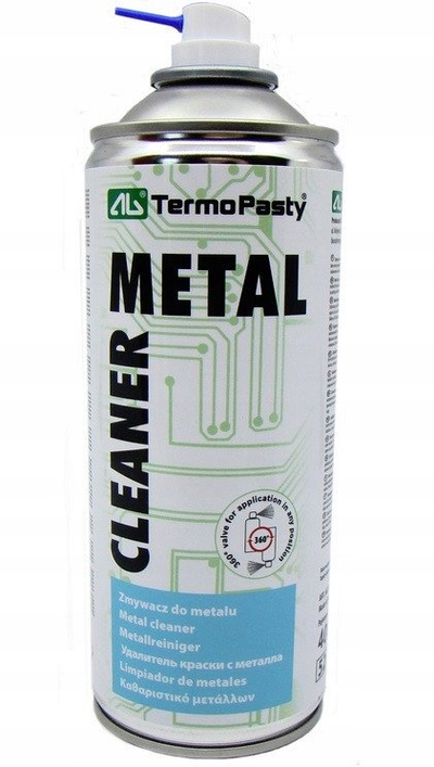 Pastrues metali AG TermoPasty Metal Cleaner 400, spray 400 ml, transparent