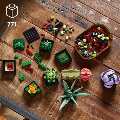 Set LEGO Creator Expert 10309 Succulents, 771 pjesë