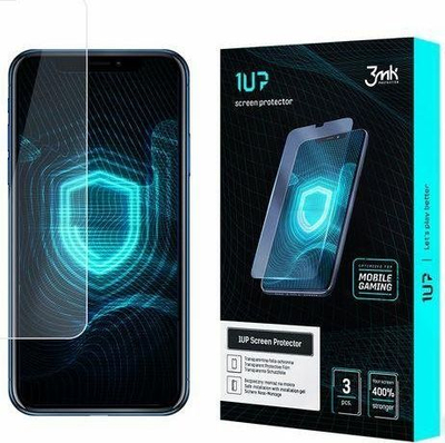 Fole mbrojtëse ekrani 3MK 1UP për iPhone XR 11, për lojëra, set 3 copë, transparente