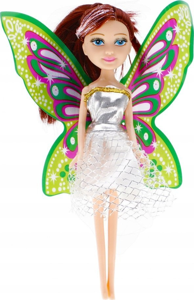 Lodër kukull MEGA CREATIVE Fairy 523997, 23cm, me krahë zanash, shumëngjyrëshe