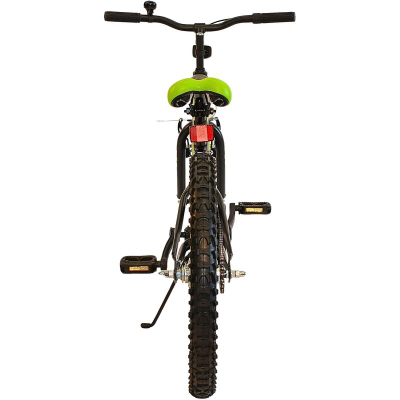 Biçikletë për kalamaj Enero Young Rider 20", çelik, fren V-Brake, e zezë me jeshile
