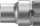 Çelës sokël Wera 8790 HMB Zyklop, 3/8", gjashtëkëndësh imperial, argjendtë