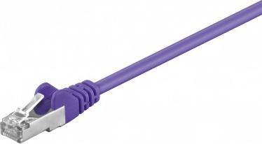Kabllo rrjeti Wentronic Goobay 95552, RJ45 në RJ45, CAT 5e, 1.5 m, lejla