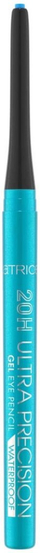 Laps xheli për sy Catrice 20H Ultra Precision, waterproof, Ocean Eyes 090, blu metalik