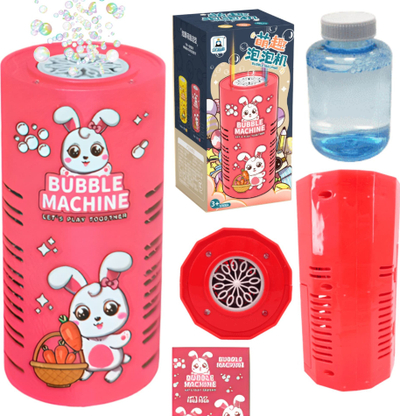 Makine flluskash sapuni Interactive Bubble Machine Tube Set, me dritë, me tinguj