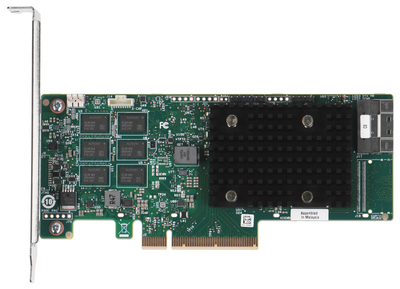 Kartelë RAID Broadcom MegaRAID 9560-8i, PCIe 4.0 x8, SFF-8654, e zezë