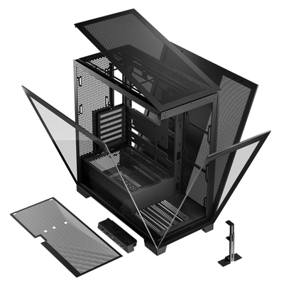 Kutia kompjuteri MODECOM Volcano SPACE MIDI, USB 3.0, USB Type C, e bardhë
