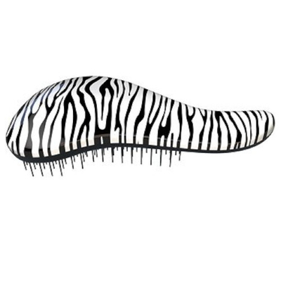 Brushë për flokë Dtangler, Zebra White